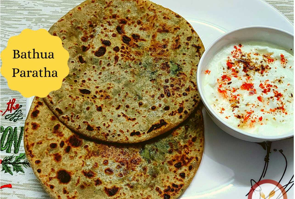  Stuffed Bathua paratha Recipe:सर्दियों में बनाये बथुए के पराठे वो भी आसान तरीके से ,देखते ही खाने को मन करेगा।